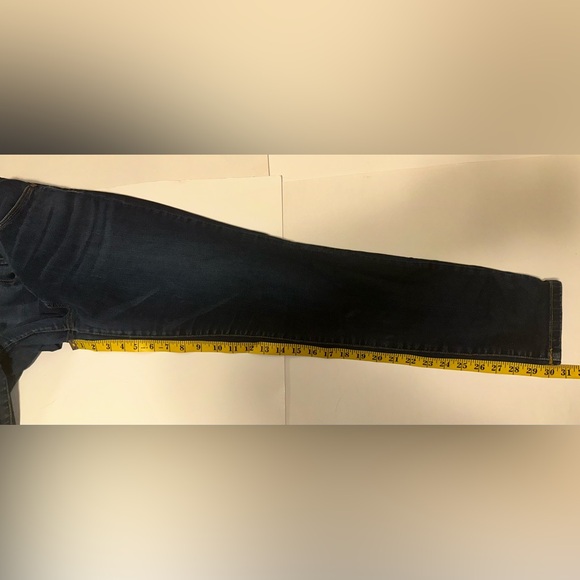 Kut from the Kloth Women Size 12 Jeans Mia Toothpick Skinny Blue Denim Dark Wash - Picture 7 of 7